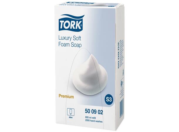 Skumsåpe TORK Prem. Luksus S3 800ml 